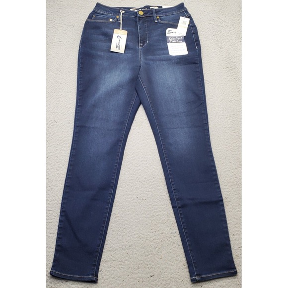Seven7 Denim - Seven7 Legging Jeans Women 12 Blue Denim Cotton Ultra High Rise Ultimate Comfort